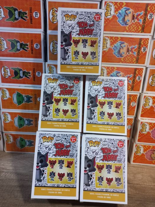 Tom and jerry figuras novas em caixa