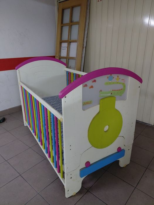 Cama berço convertível + Colchão