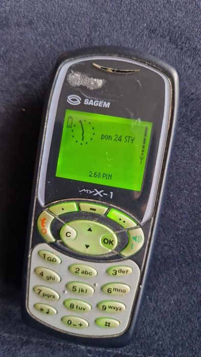 Kolekcjonerski Sagem myX-1 Plus GSM