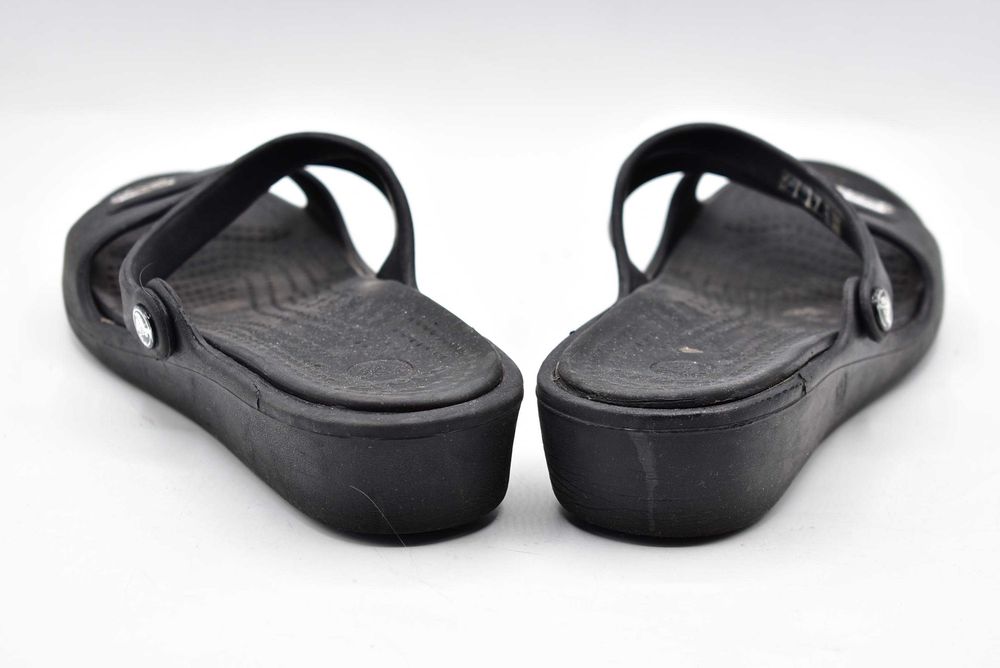 Klapki na koturnie Crocs ( 37 )