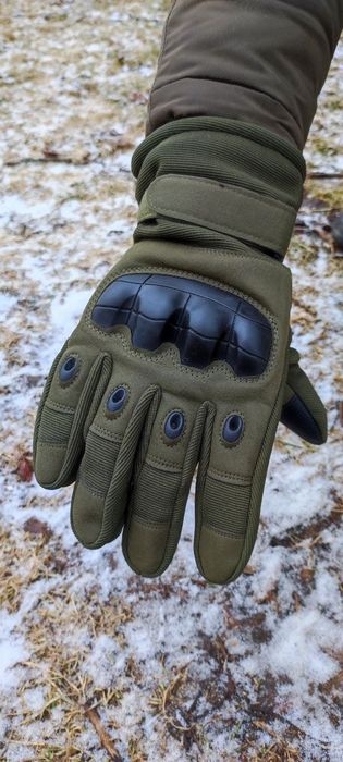 Зимові тактичні рукавиці ОПТ перчатки на меху флис зсу тактические зим