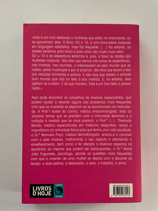 Mulher 50 ± 10
Um guia para a mulher na maturidade