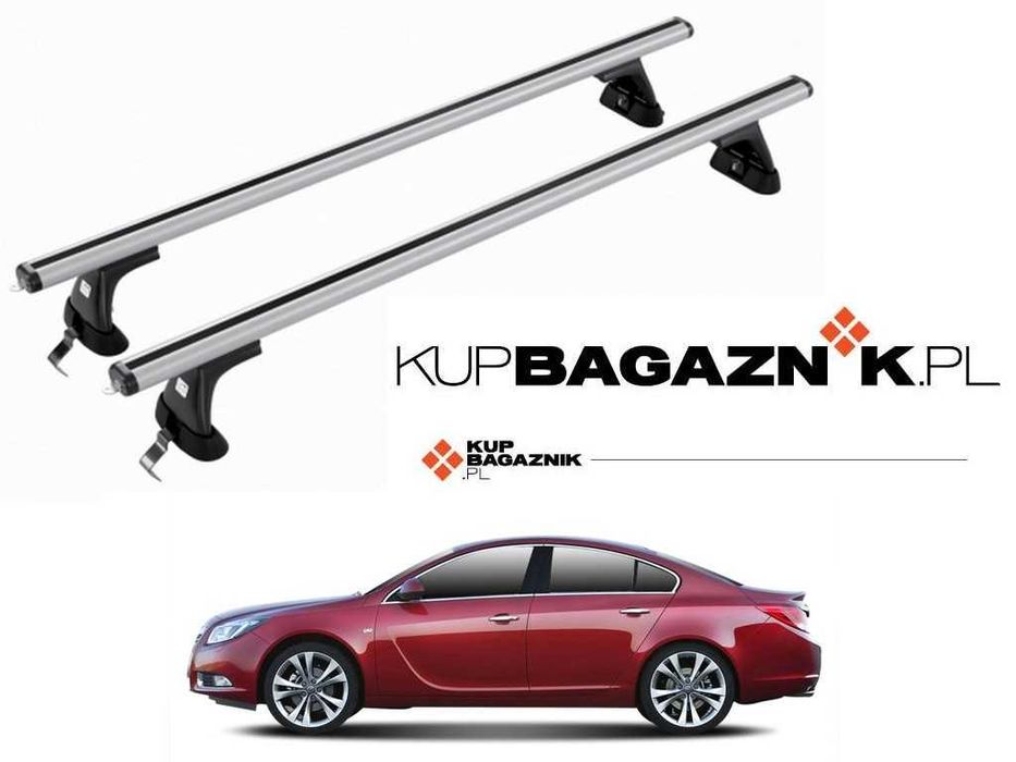 Bagażnik Dachowy OPEL INSIGNIA A HB 2009 do 2017 bazowy belki relingi