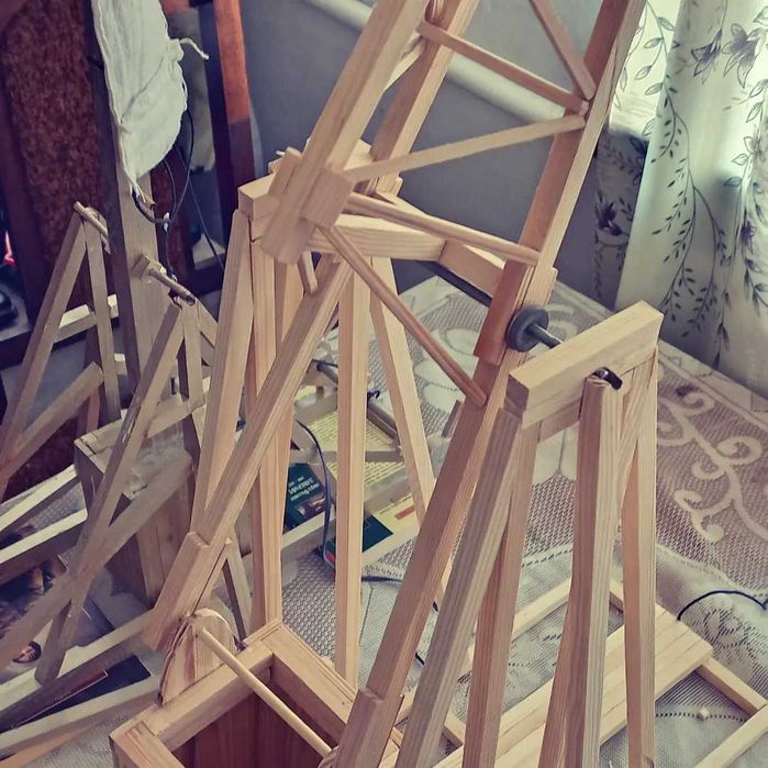 Требушет ручна робота (модель) із Властилин колец