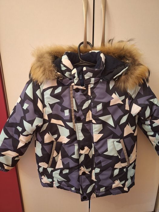 Зимова куртка зі штанами на хлопчика 5 років, зріст 116-128см