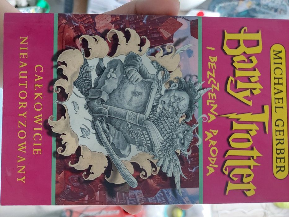 Ksiazka Barry Trotter i bezczelna parodia