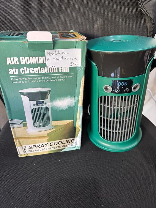 Wentylator z nawilżaczem