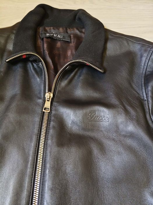 Кожаная куртка Gucci L-Xl