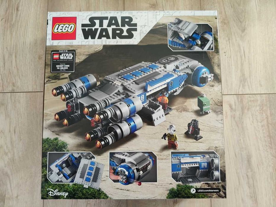 LEGO 75293 Star Wars Pojazd transportowy I-TS Ruchu Oporu