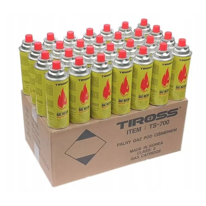 Балони газові для пальників та портативних плиток Tiross