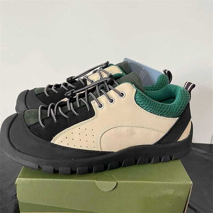 Trekkingowe sneakers wygodne skórzane do wędrówek outdoorowe