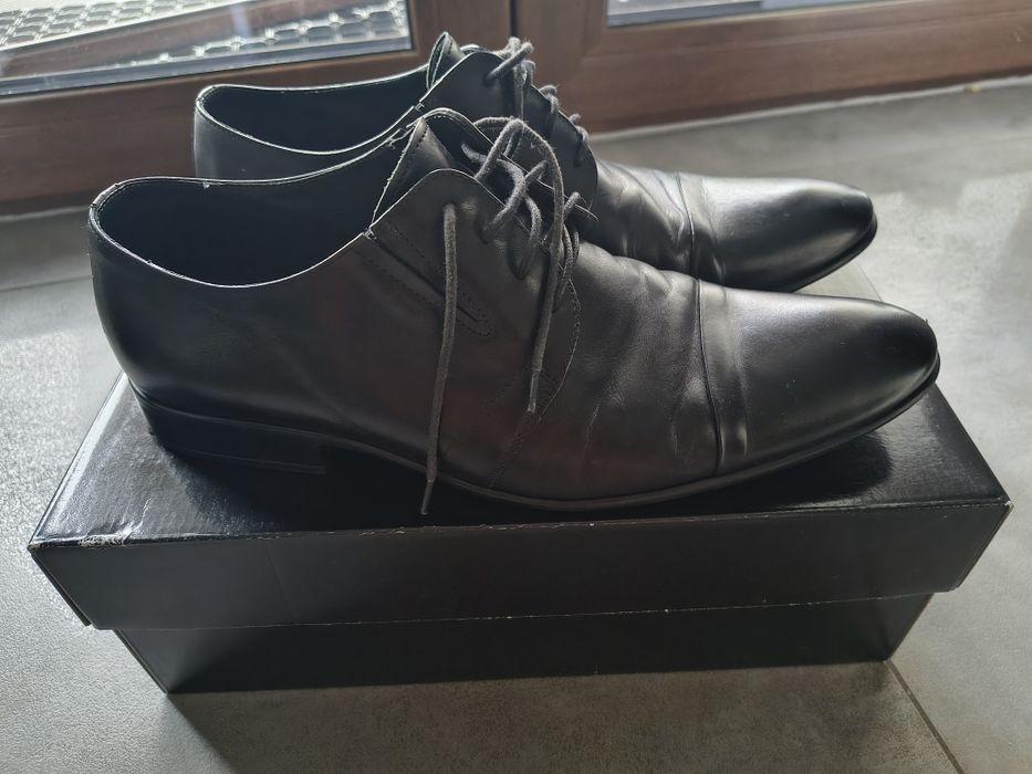 Buty eleganckie garniturowe 42