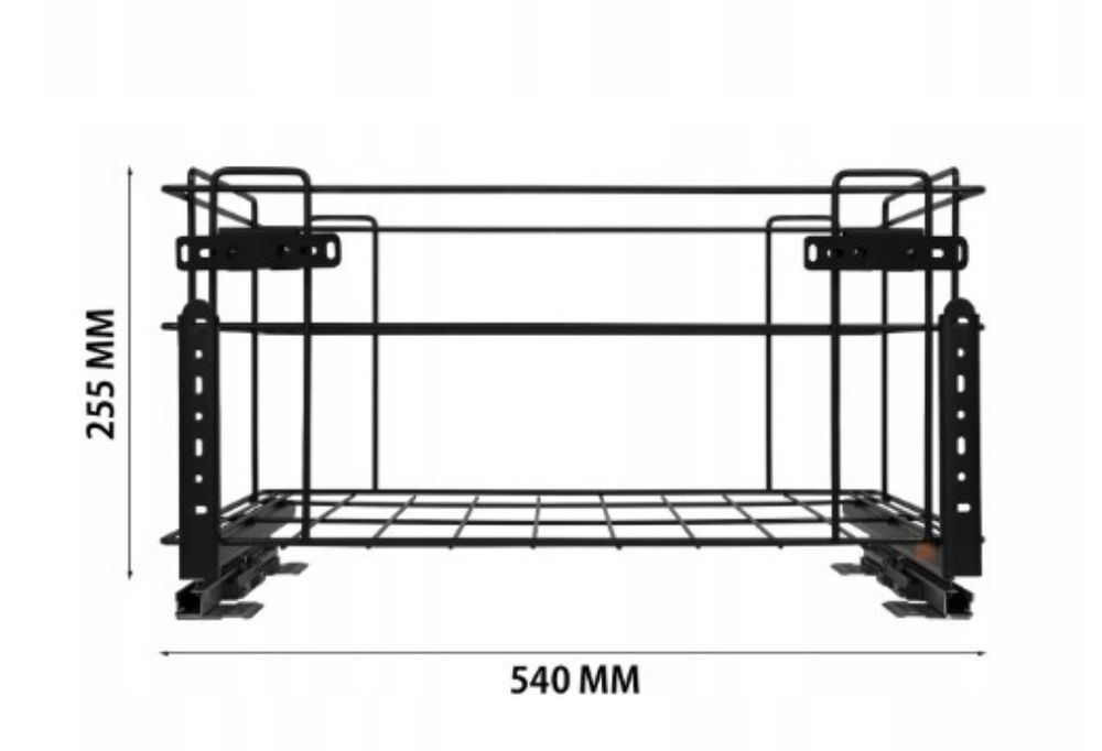 Sortownik na śmieci do szafki 60cm