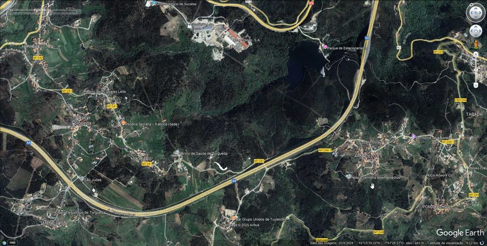 Terreno rústico (souto) em Moçães, Torgueda – 1160 m²