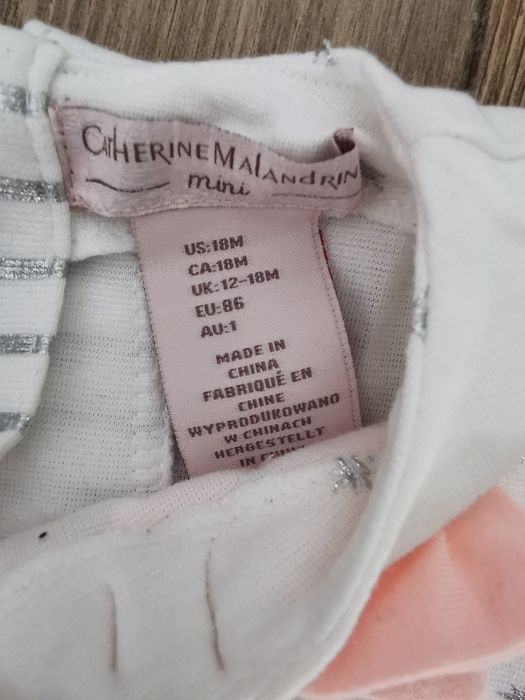 Komplet dziewczęcy r. 12-18mc