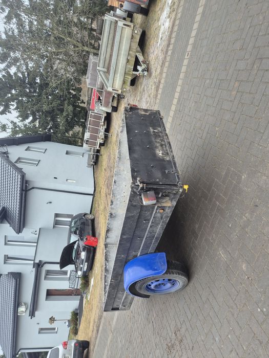 Przyczepka samochodowa 3.05x1.2 Alu burty