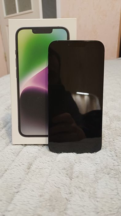 iPhone 14. 128 GB. Новый. Куплен 13.12.25 в Comfy.