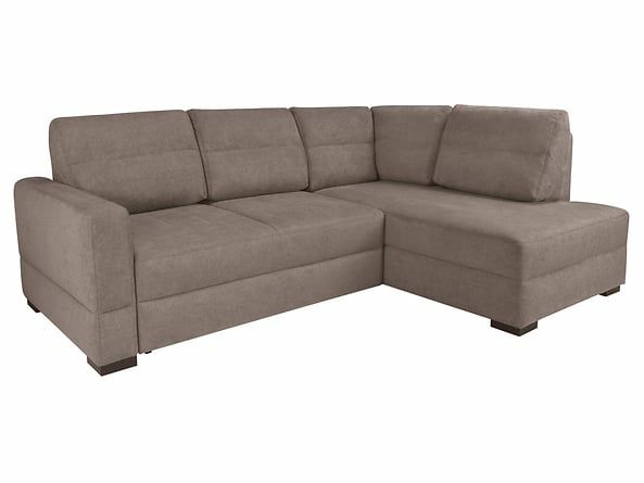 Narożnik, sofa z funkcją spania Alan Black Red White