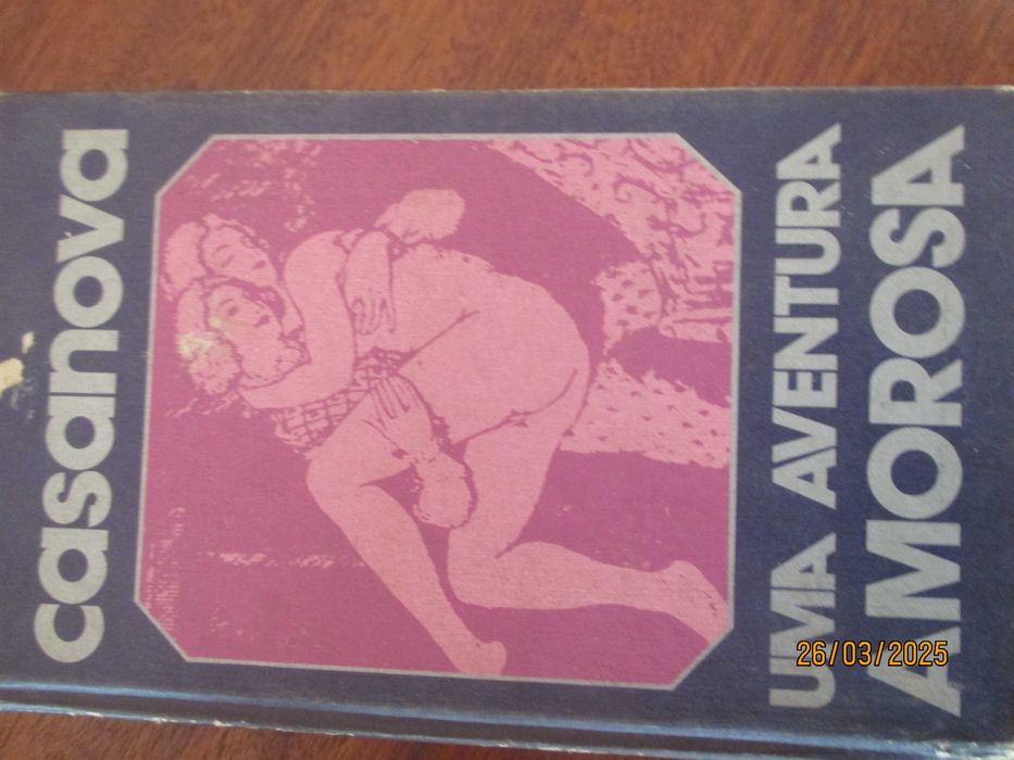 Livro - Uma aventura amorosa de Casanova