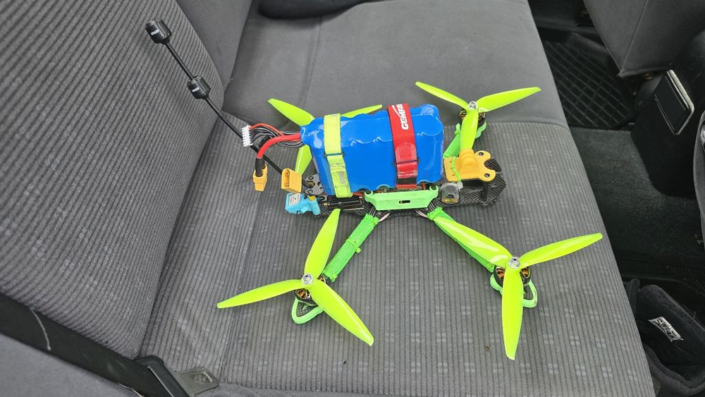 Дрон FPV кастомный 7 дюймов