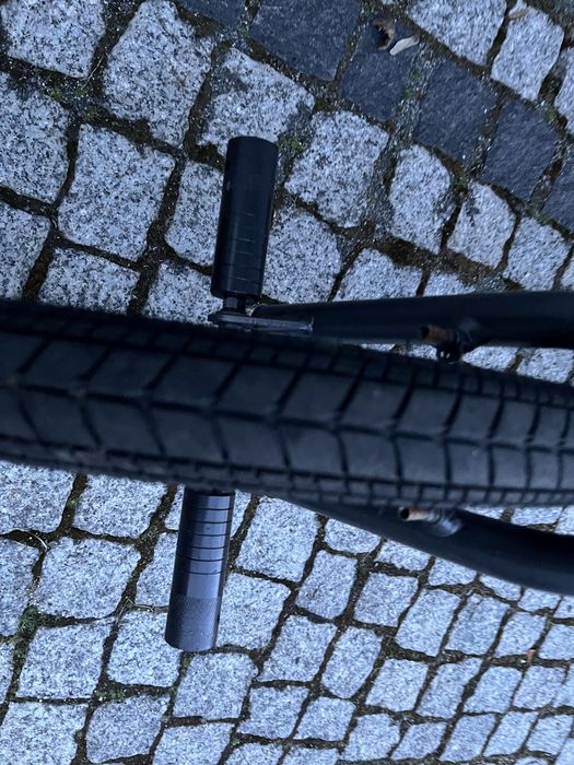 Czarny bmx + pegi