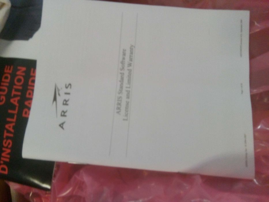 Modem Motorola modelo sb5101i (novo)