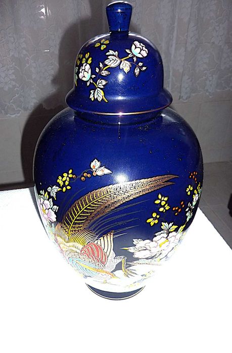 Vaso decorativo em porcelana fina - Francesco Guarino, Portes Grátis com seguro