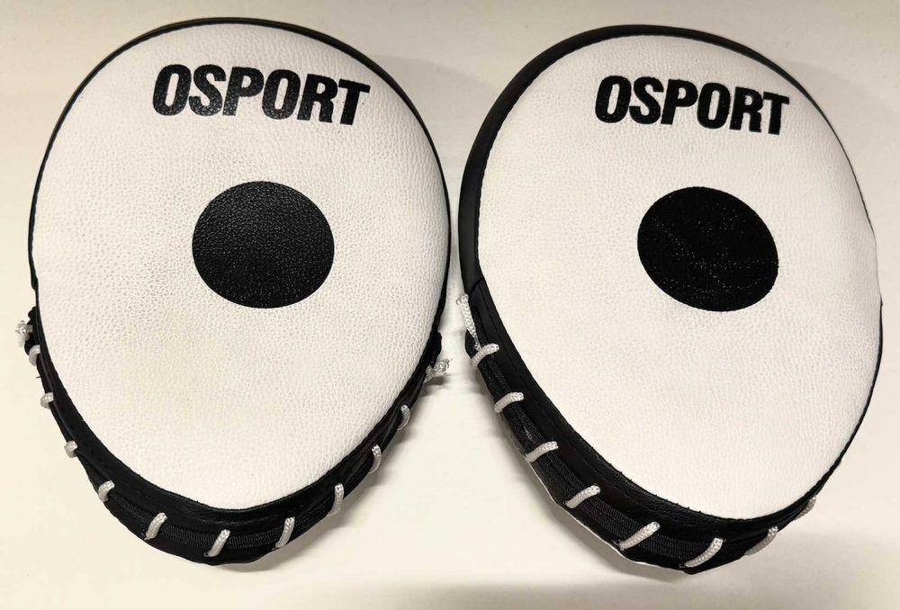 Боксерские перчатки | Лапы | Комплект OSPORT | 12 oz / унций | Тренировочный набор