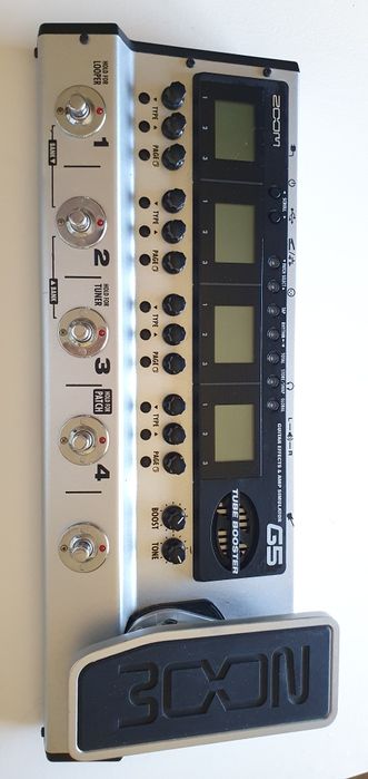 Pedaleira efeitos guitarra ZOOM G5