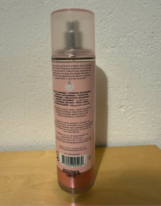 Arianna Grande Thank you next mgiełka, body mist