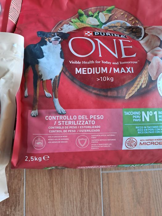 3 rações para cão purina