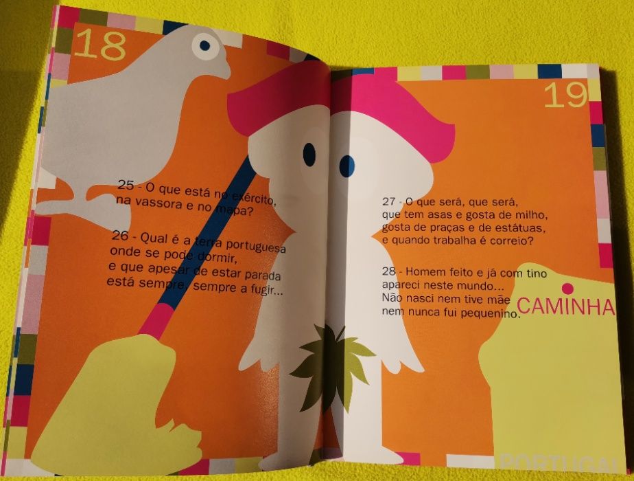 Livro Infantil - Adivinhas e Lenga Lengas - Augusto Pinto