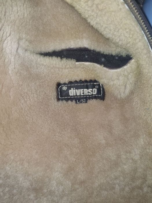 Дубленка шкіряна diverso розмір 52/L