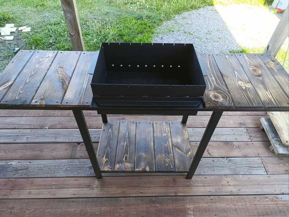 Розкладний Мангал | 8 Шампурів | 3мм  | Портативний | Телефонуй