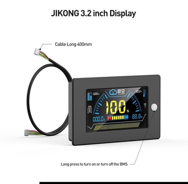 LCD дисплей для JiKong JK BMS