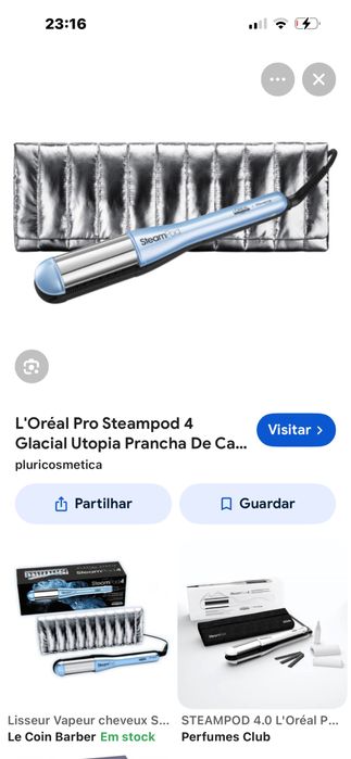 Placa esticar cabelo steampod 4  como nova.