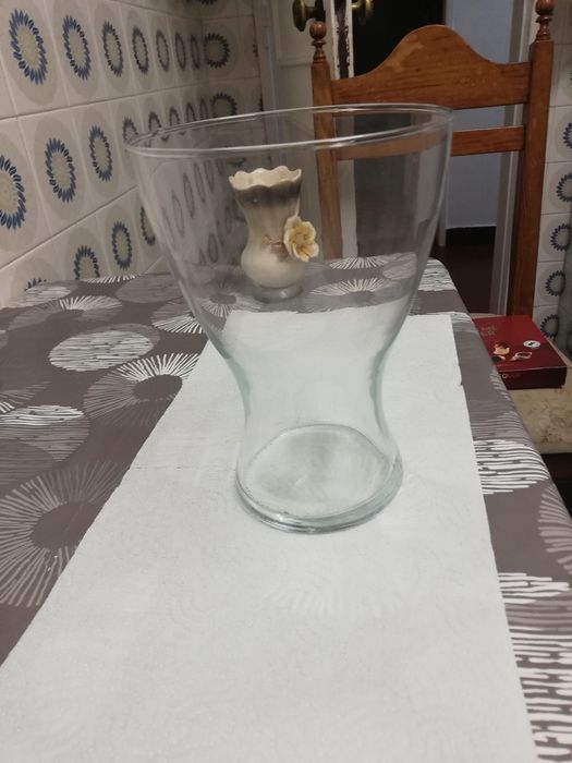 Jarra vidro 20 cm altura