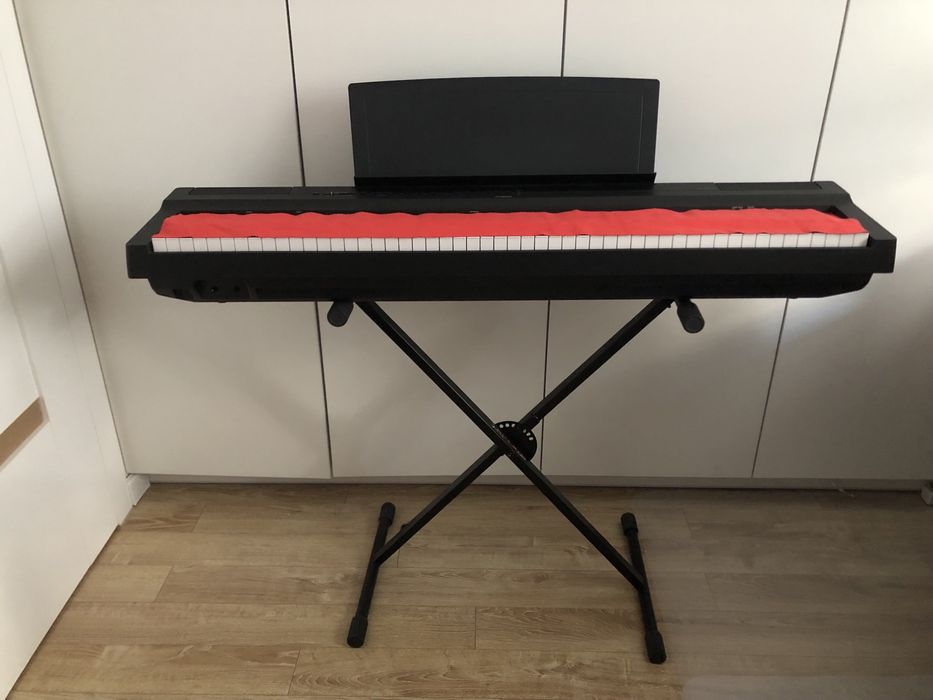 Zestaw Pianino Yamaha p-125 profesjonalne czarne z pedałem
