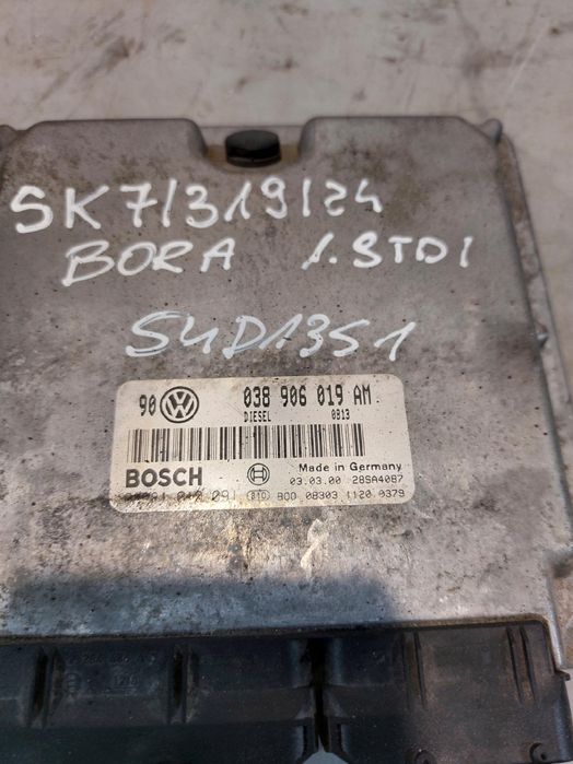 Sterownik Silnika Vw Bora 1.9 Tdi 85Kw Bosch 038 906 019 Am