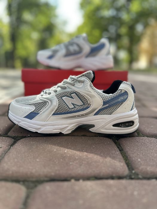 Кросівки New Balance 530 white steel blue жіночі