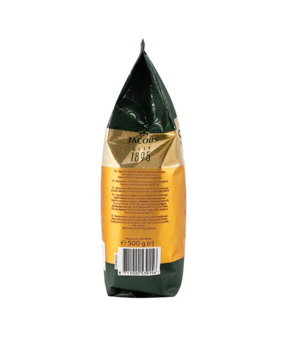 Jacobs Cafe Crema Gold кава зернова кофе зерновой