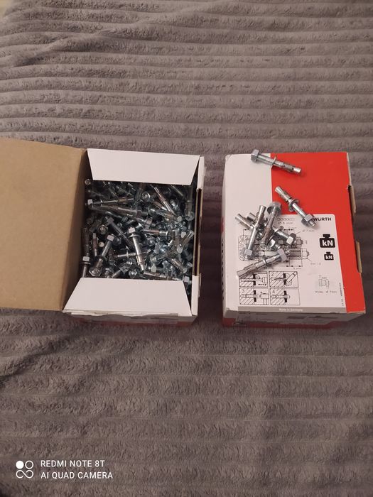 Kotwy stalowe do betonu wurth