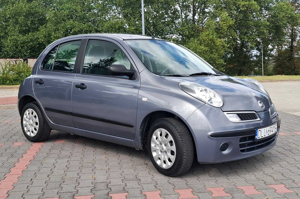 Nissan Micra 1.2 80KM 2008r. | niski przebieg | klimatyzacja | bez korozji
