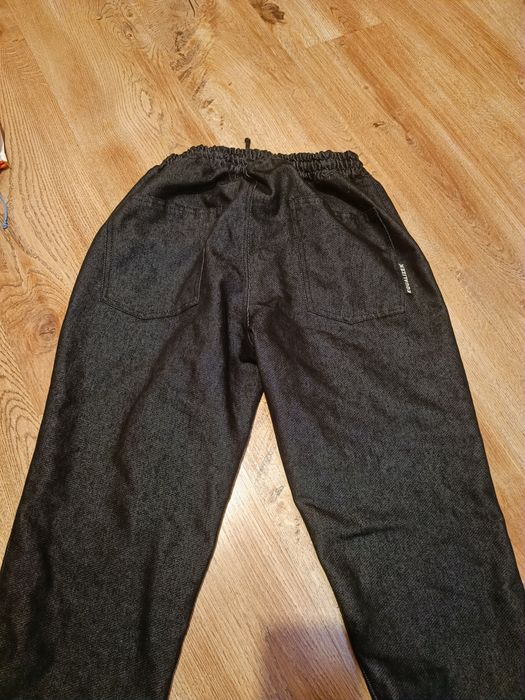 spodnie unisex ściągacz prosty cargo