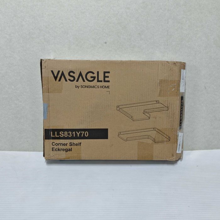 VASAGLE LLS831Y70 – 2 półki narożne, NOWE, outlet