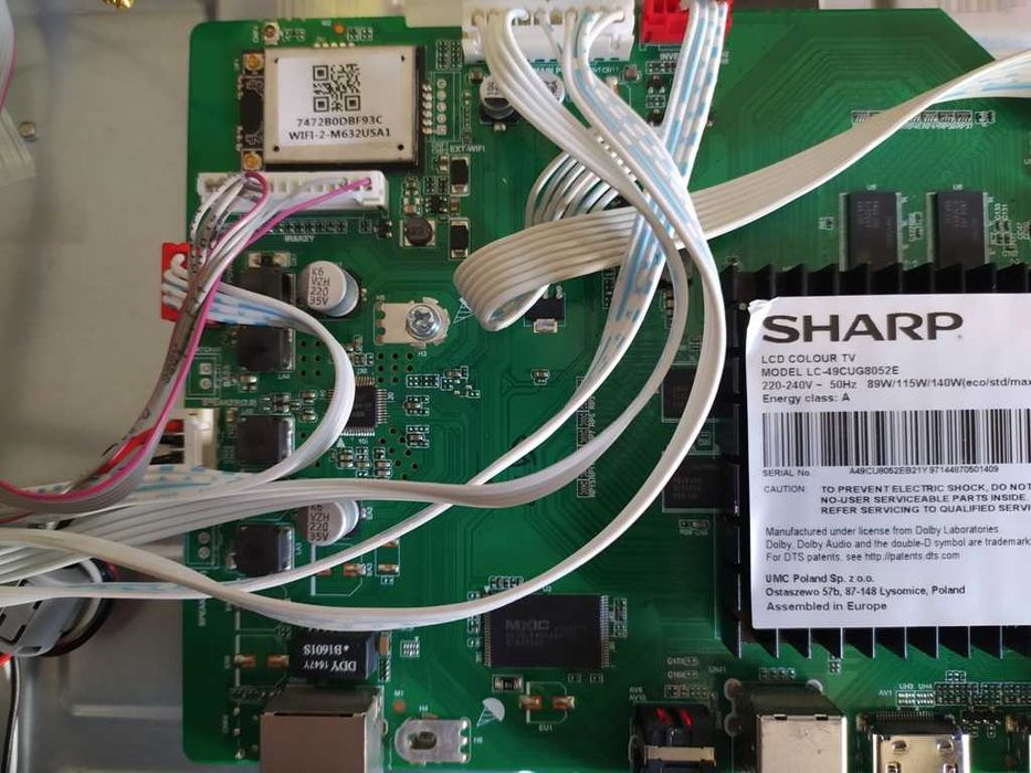 SHARP LC49CUG8025E  T.MS6488E.U703  main board