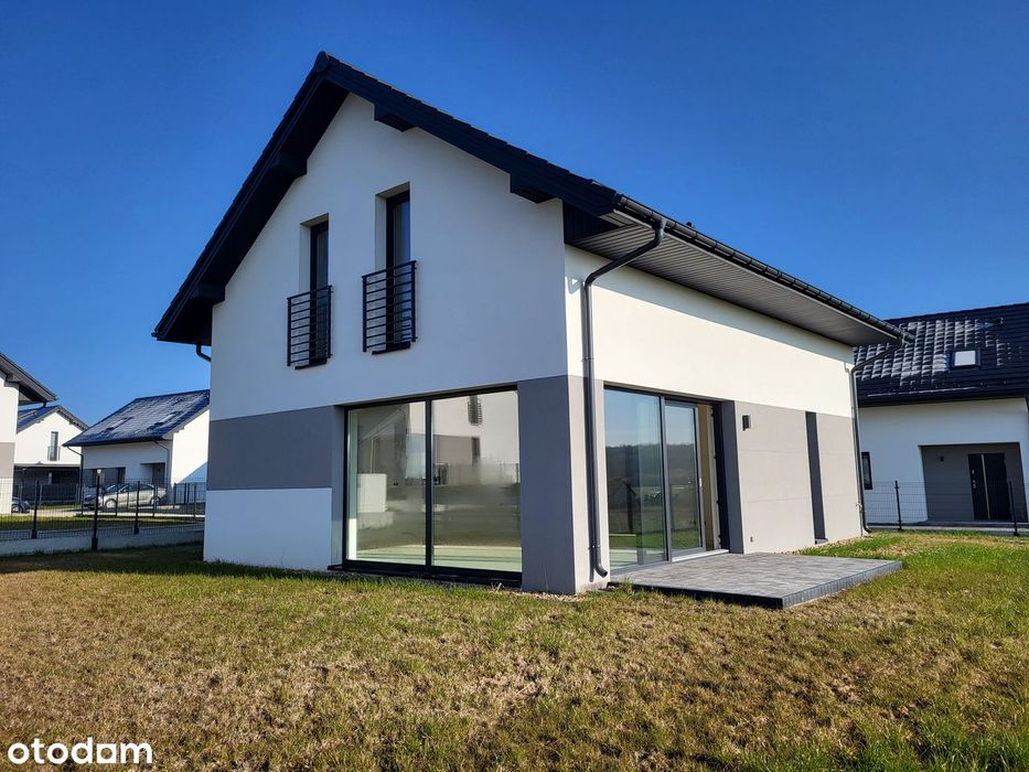 OSTATNI ENERGOOSZCZĘDNY Dom 112 m2 Kielce, Brzeziny, DZIAŁKA 428m2