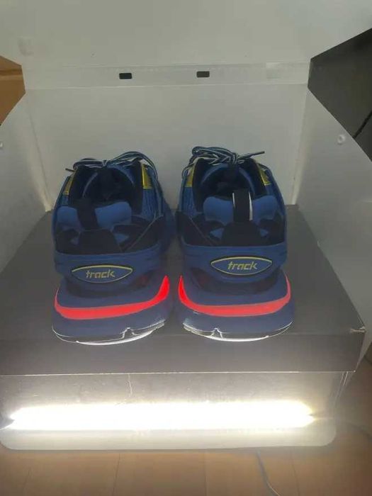 Balenciaga Track LED Blue Yellow Black (читайте опис)