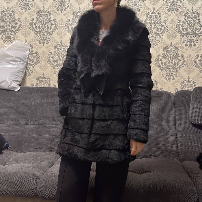 Шуба з кролика.