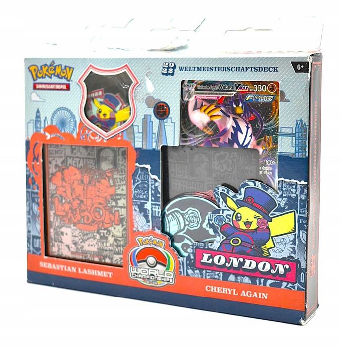 Pokémon 2022 pokład mistrzostw świata niemiecki